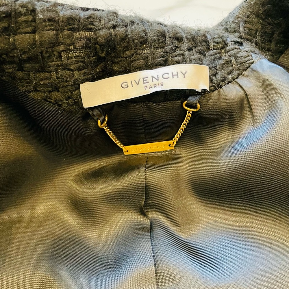 Givenchy Embroidered Tweed Military Jacket - Picture 8 of 15